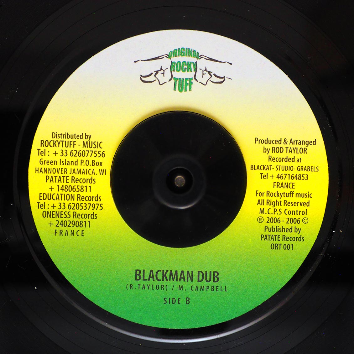 Rod Taylor - Blackman Histories  /  Version