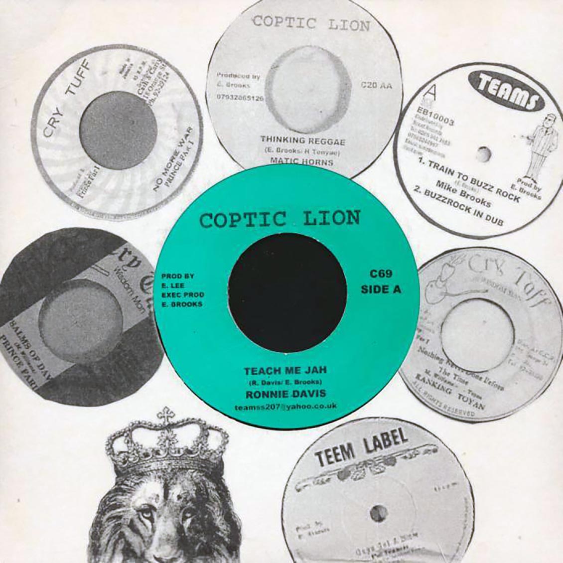 Ronnie Davis - Teach Me Jah  /  Version (rhythm: "Bob Malrey - Mr. Chatter Box")