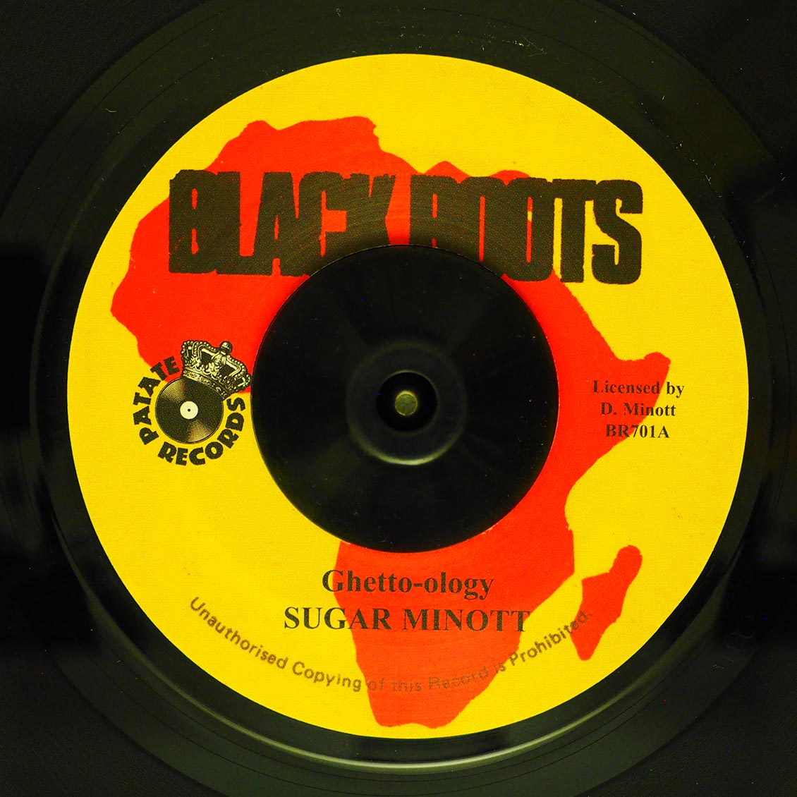 Sugar Minott - Ghetto-Ology  /  Version