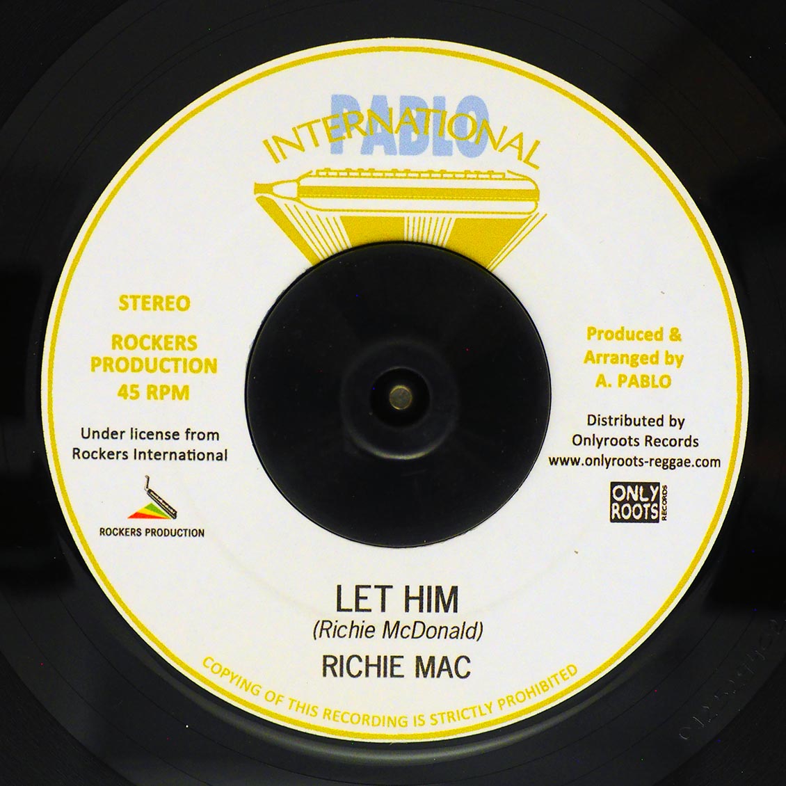 Richie Mac - Let Him  /  Augustus Pablo - Lversion