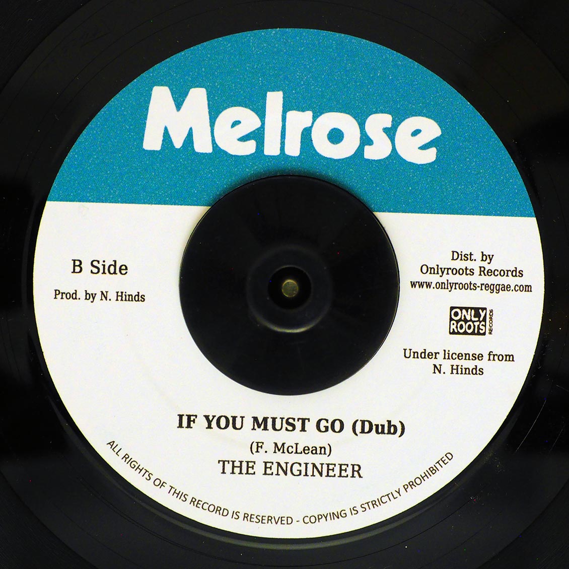 Freddie McKay - If You Must Go  /  The Engineeer - Dub