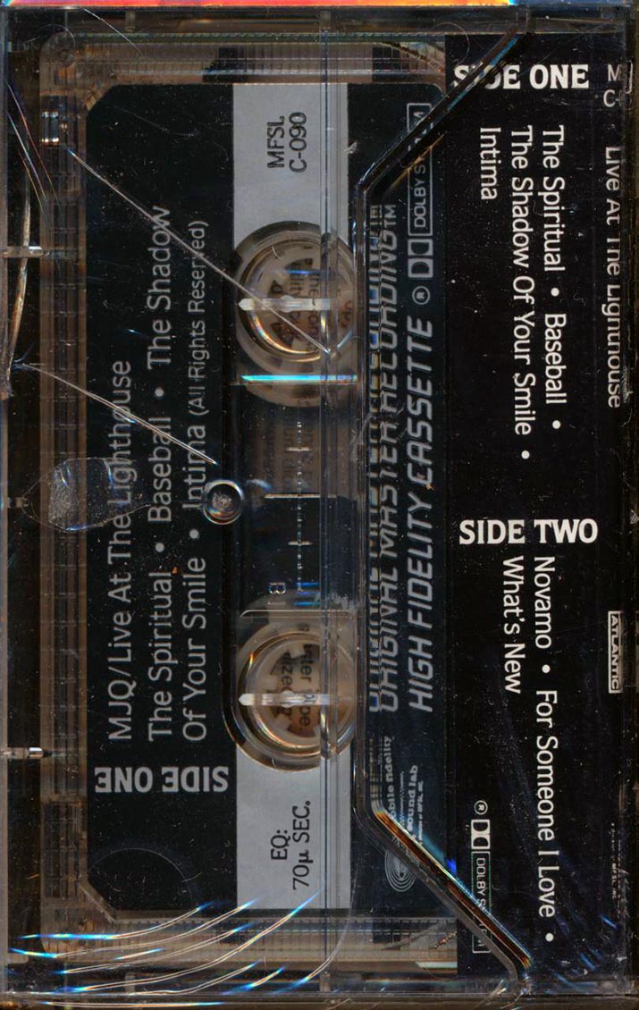 Modern Jazz Quartet - Live At The Lighthouse (CASSETTE CASE CRACKED)