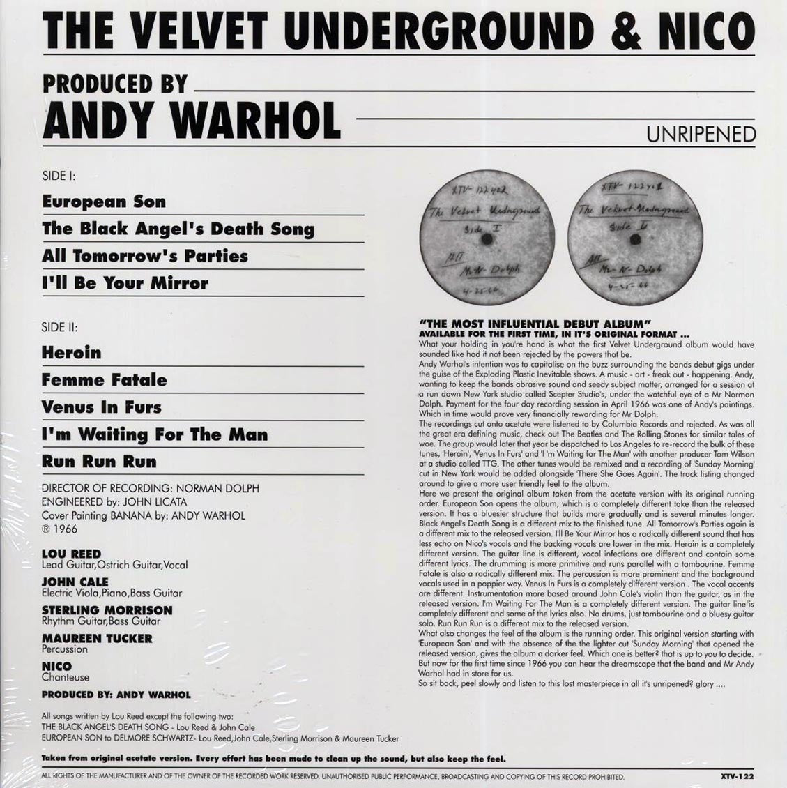 The Velvet Underground & Nico - Unripened: Norman Dolph's Acetate