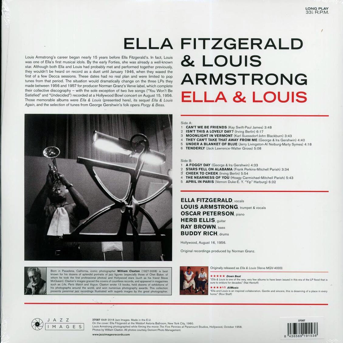 Ella Fitzgerald, Louis Armstrong - Ella & Louis (mono) (ltd. ed.) (180g)