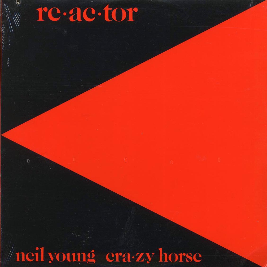 Neil Young & Crazy Horse - Reactor (1981 ORIGINAL PRESS) (orig. press) (marked/ltd stock)