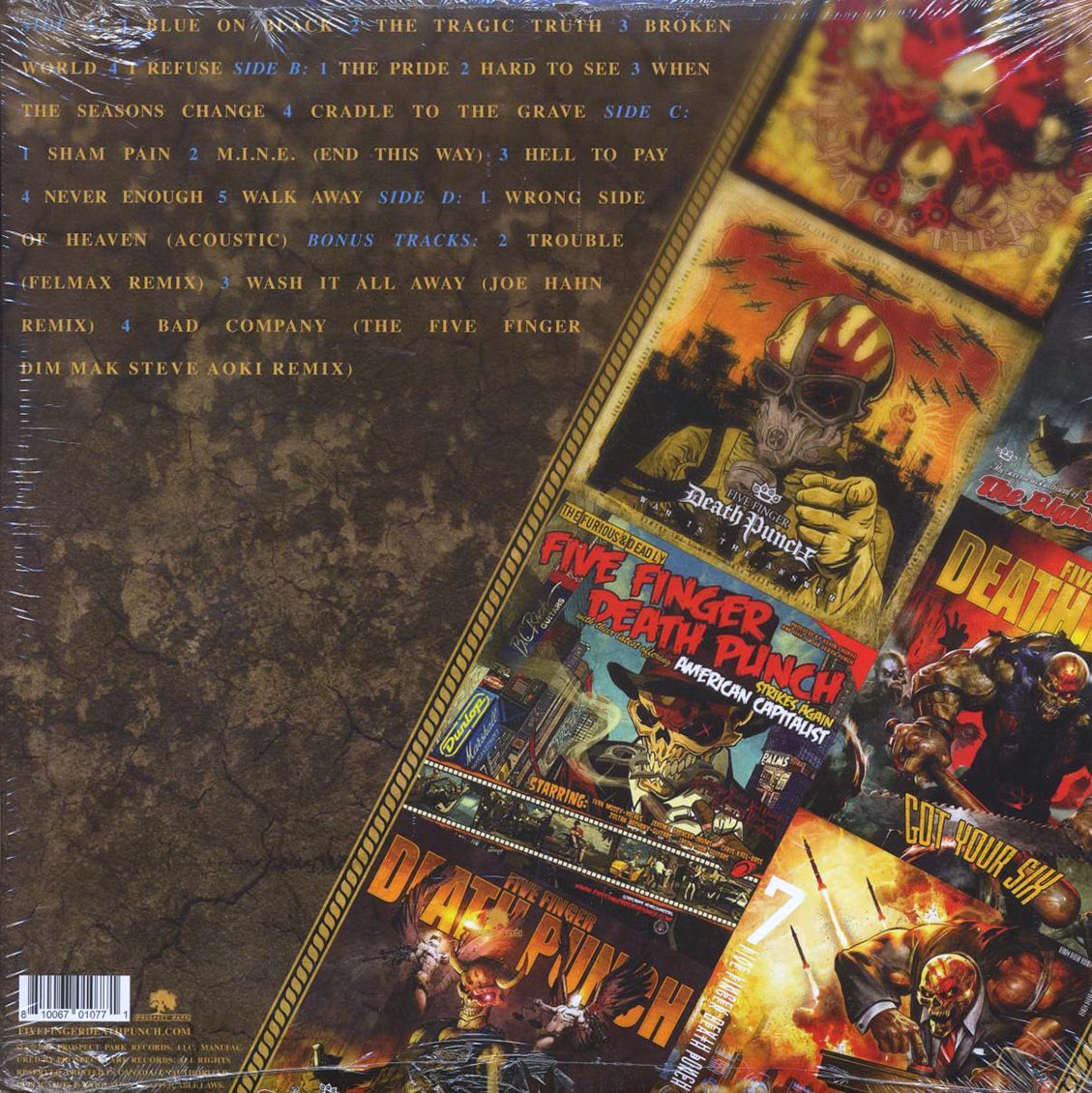 Five Finger Death Punch - A Decade Of Destruction Volume 2 (ltd. ed.) (2xLP) (cobalt vinyl)