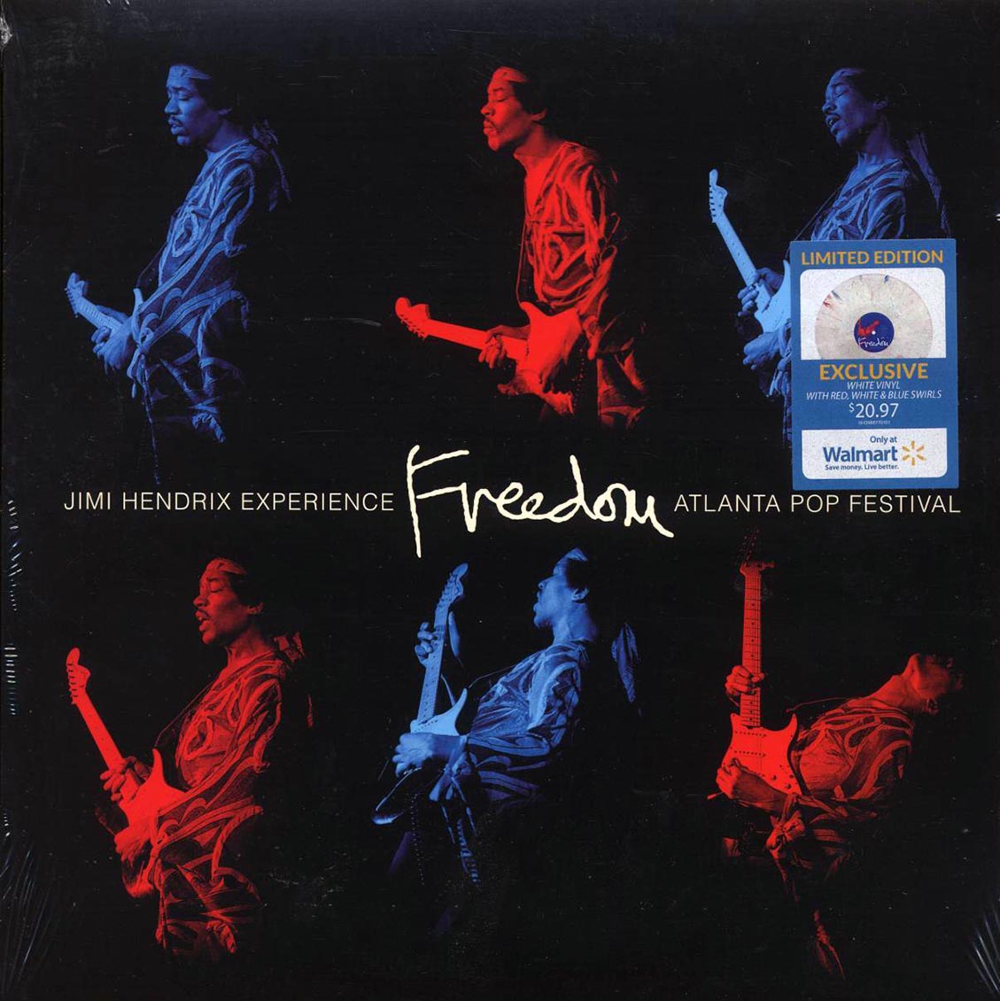 Jimi Hendrix Experience - Freedom: Atlanta Pop Festival (ltd. ed.) (red/white/blue vinyl)