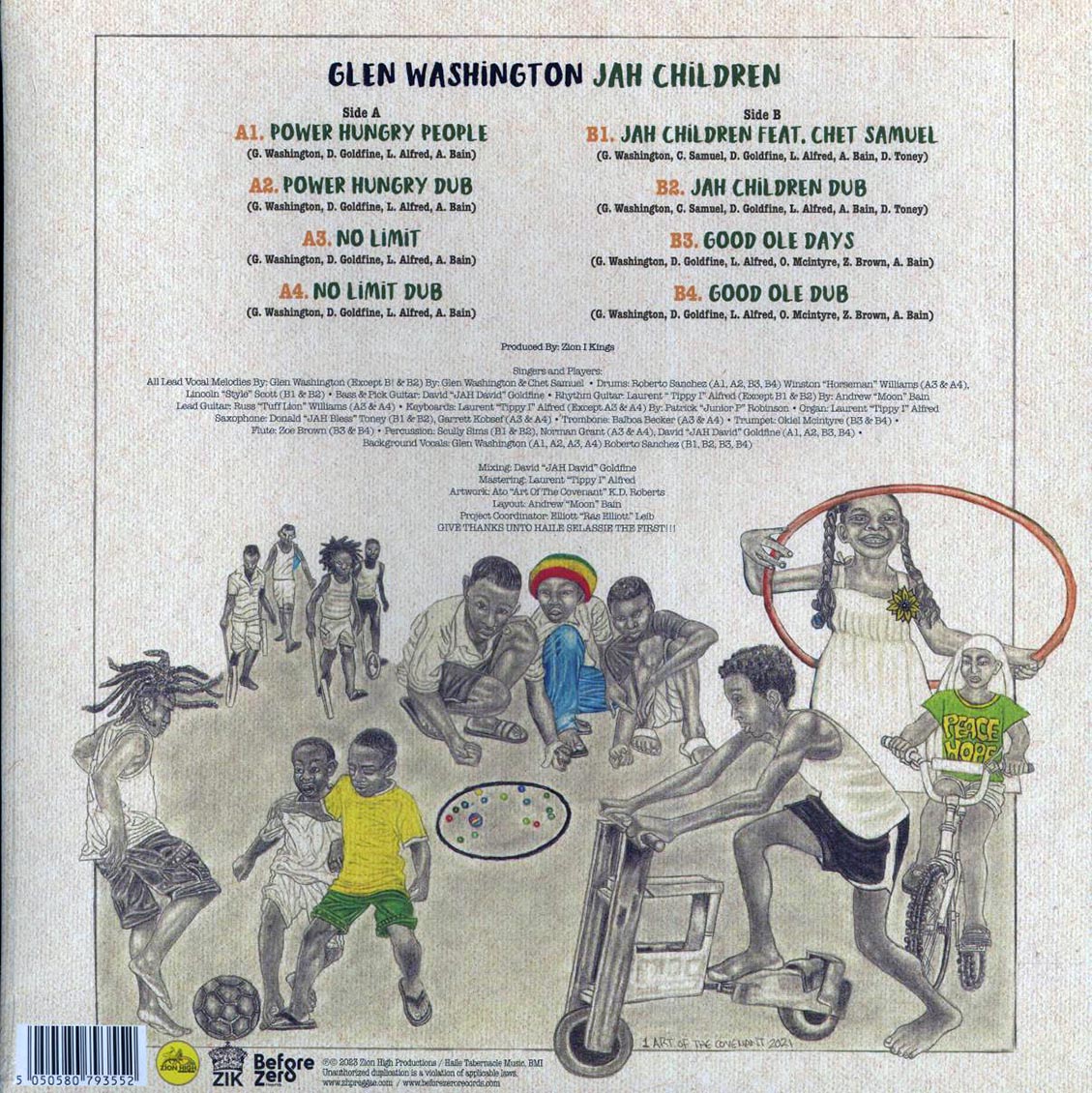 Glen Washington - Jah Children