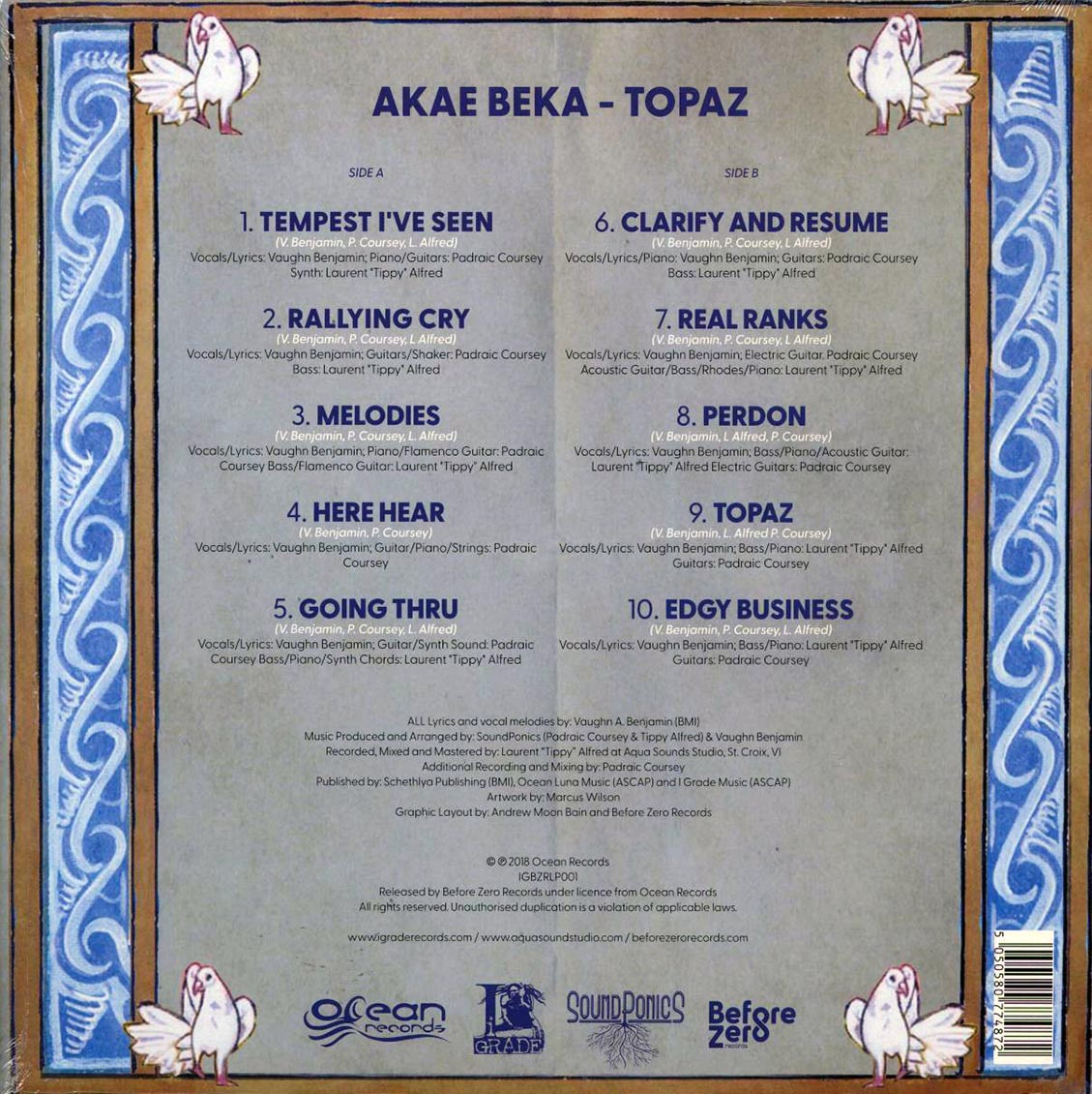 Akae Beka (Vaughn Benjamin/Midnite) - Topaz