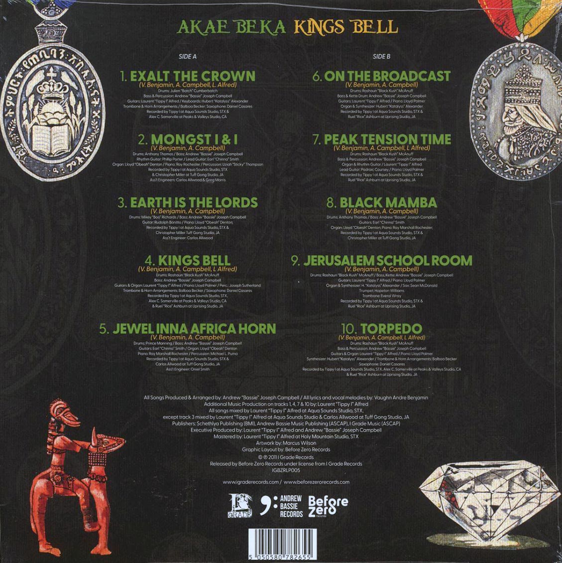 Akae Beka (Vaughn Benjamin/Midnite) - Kings Bell