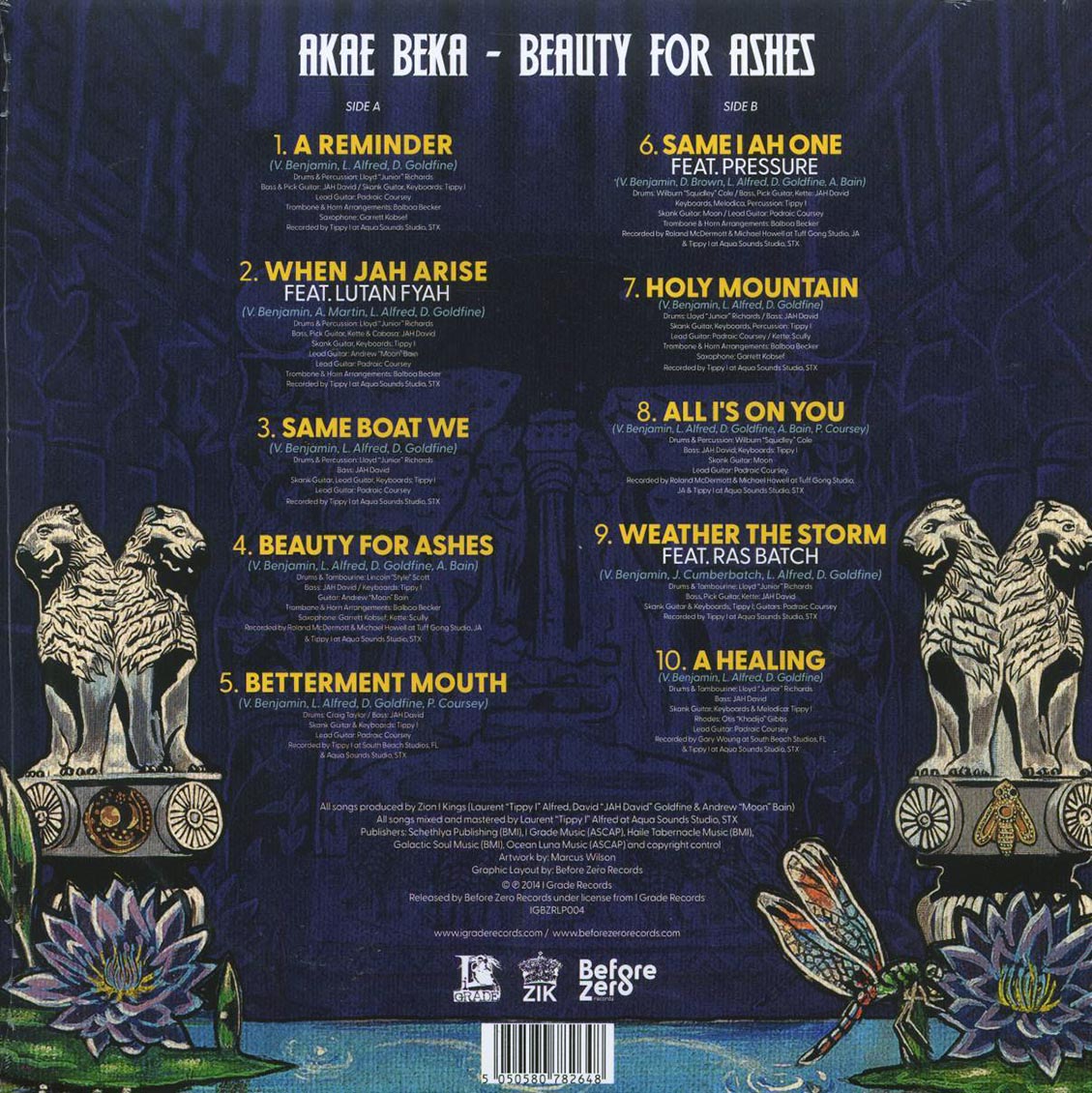 Akae Beka (Vaughn Benjamin/Midnite) - Beauty For Ashes