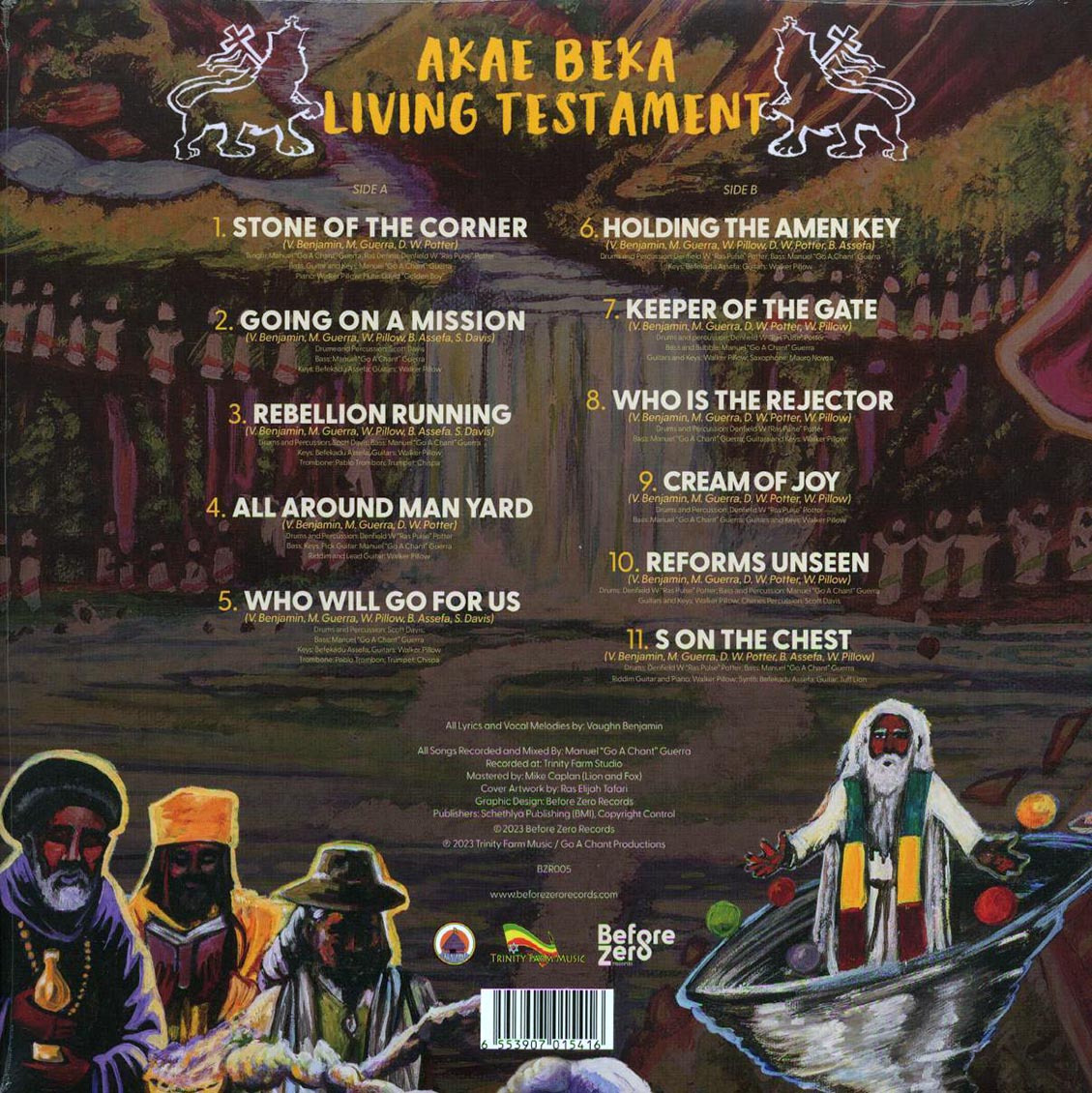 Akae Beka (Vaughn Benjamin/Midnite) - Living Testament