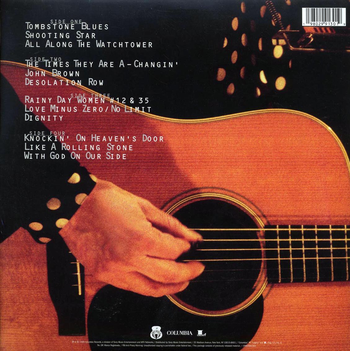 Bob Dylan - MTV Unplugged (2xLP)