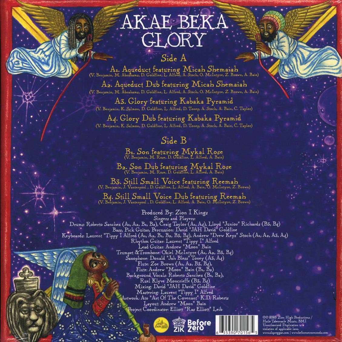 Akae Beka (Vaughn Benjamin/Midnite) - Glory
