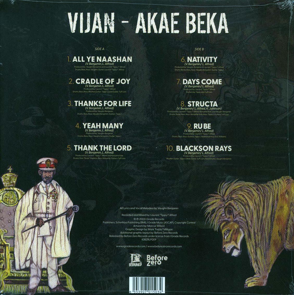 Akae Beka (Vaughn Benjamin/Midnite) - Vijan