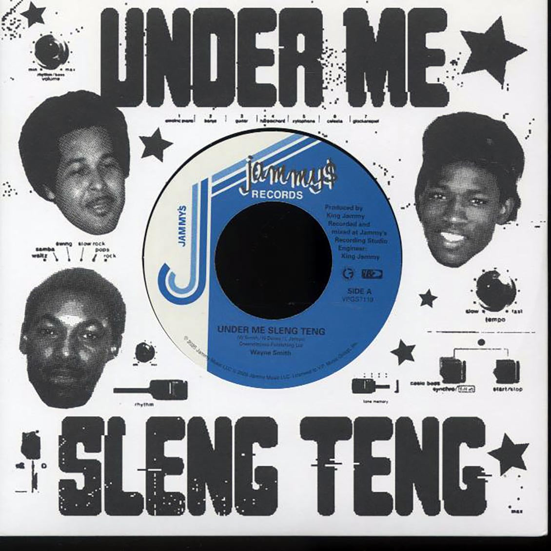 Wayne Smith - Under Me Sleng Teng  /  Prince Jammy - Version (rhythm: "Sleng Teng")