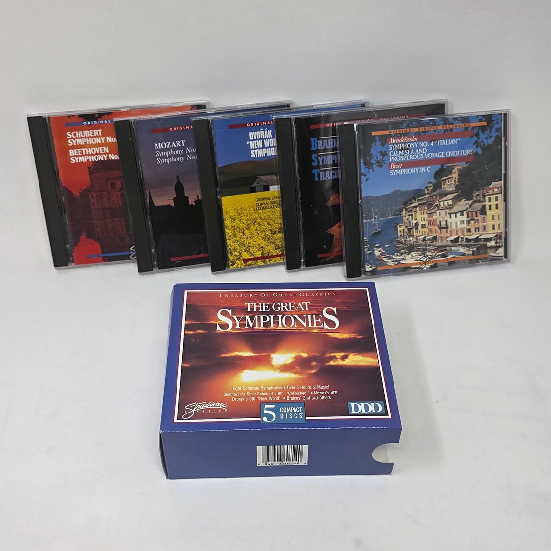 Ljubljana Symphony Orchestra - The Great Symphonies (5xCD) (box set)