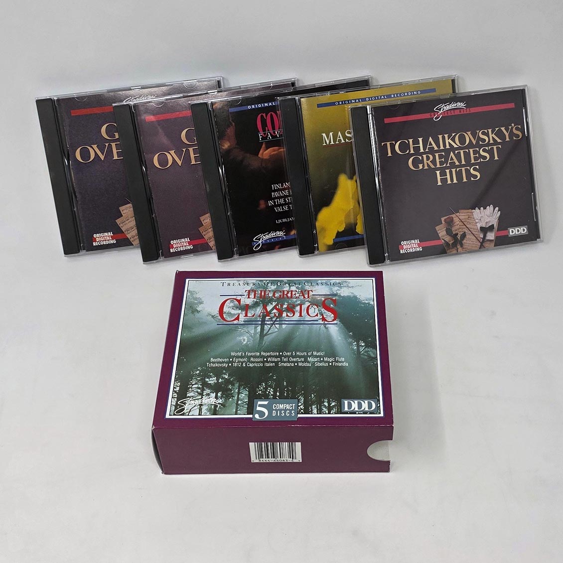 Ljubljana Symphony Orchestra - The Great Classics (5xCD) (box set)