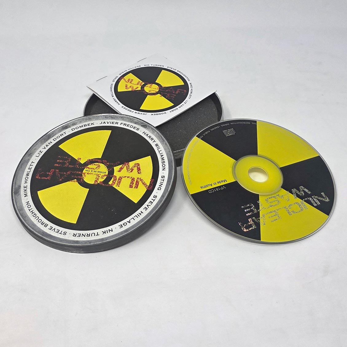 Sting, Steve Hillage, Nik Turner, Steve Broughton, Mike Howlett, Liz Van Dort, Etc.n - Nuclear Waste: Sting In A Tin (Tin Box Edition)