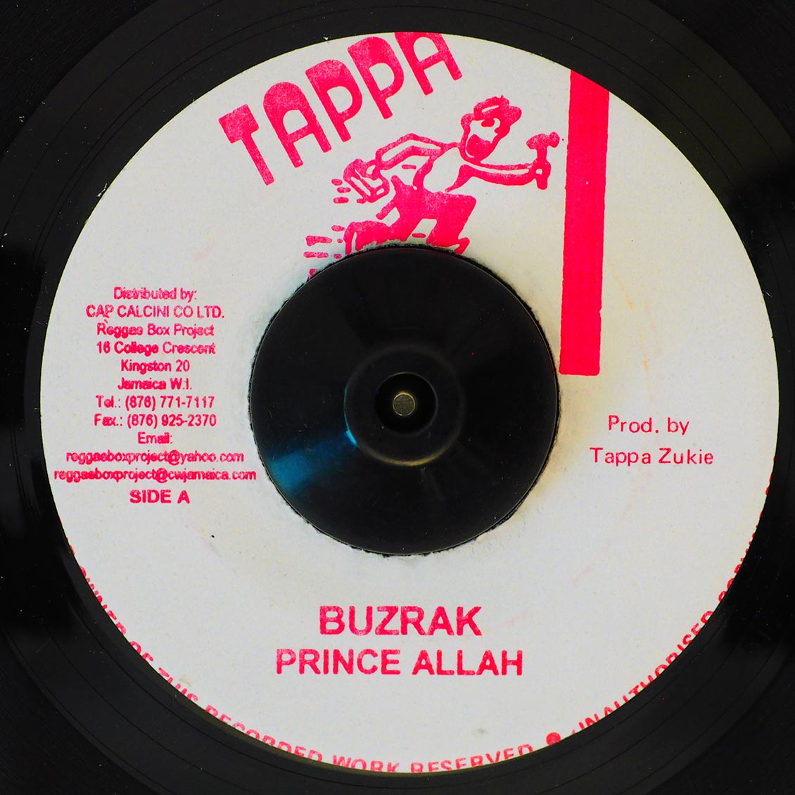 Prince Alla - Buzrak (Rastaman Come From Bosrah)  /  Prince Alla - Slave Master