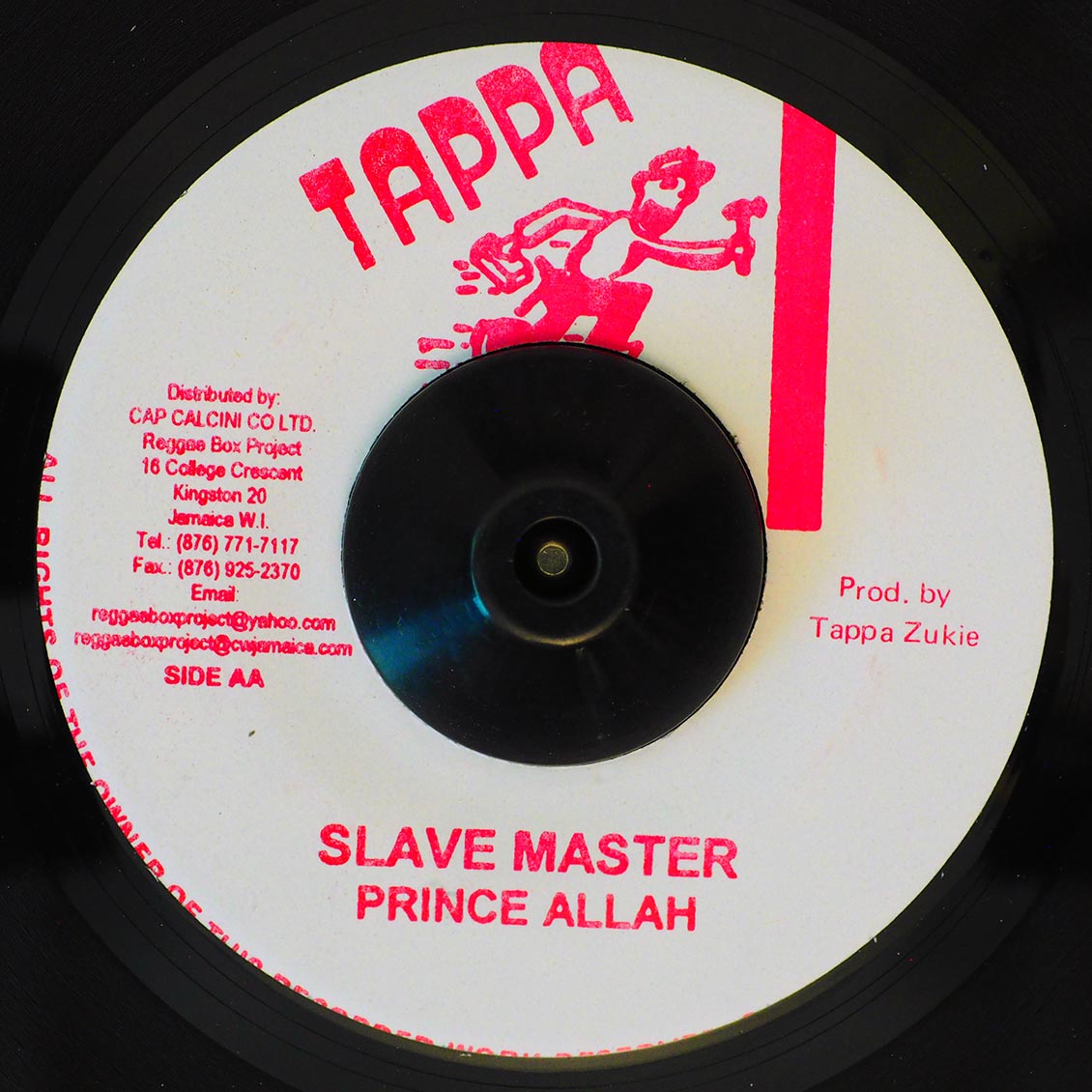 Prince Alla - Buzrak (Rastaman Come From Bosrah)  /  Prince Alla - Slave Master