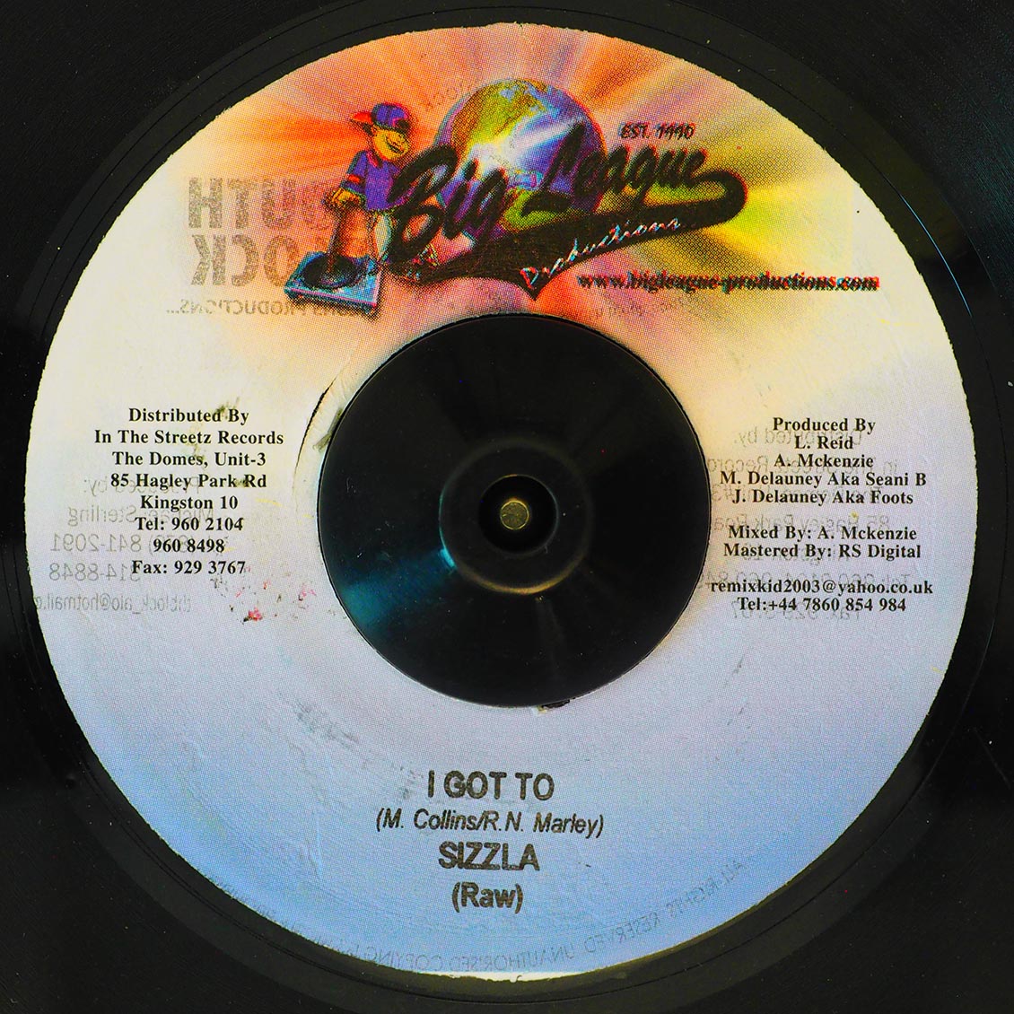 Sizzla - I Got To (Raw)  /  Sizzla - I Got To (Edit)