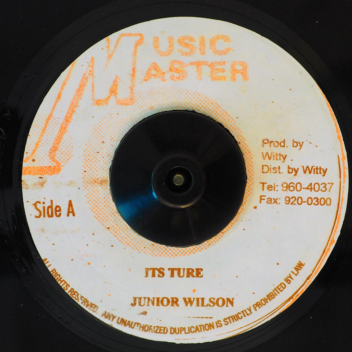 Jr. Wilson - It's True  /  Version
