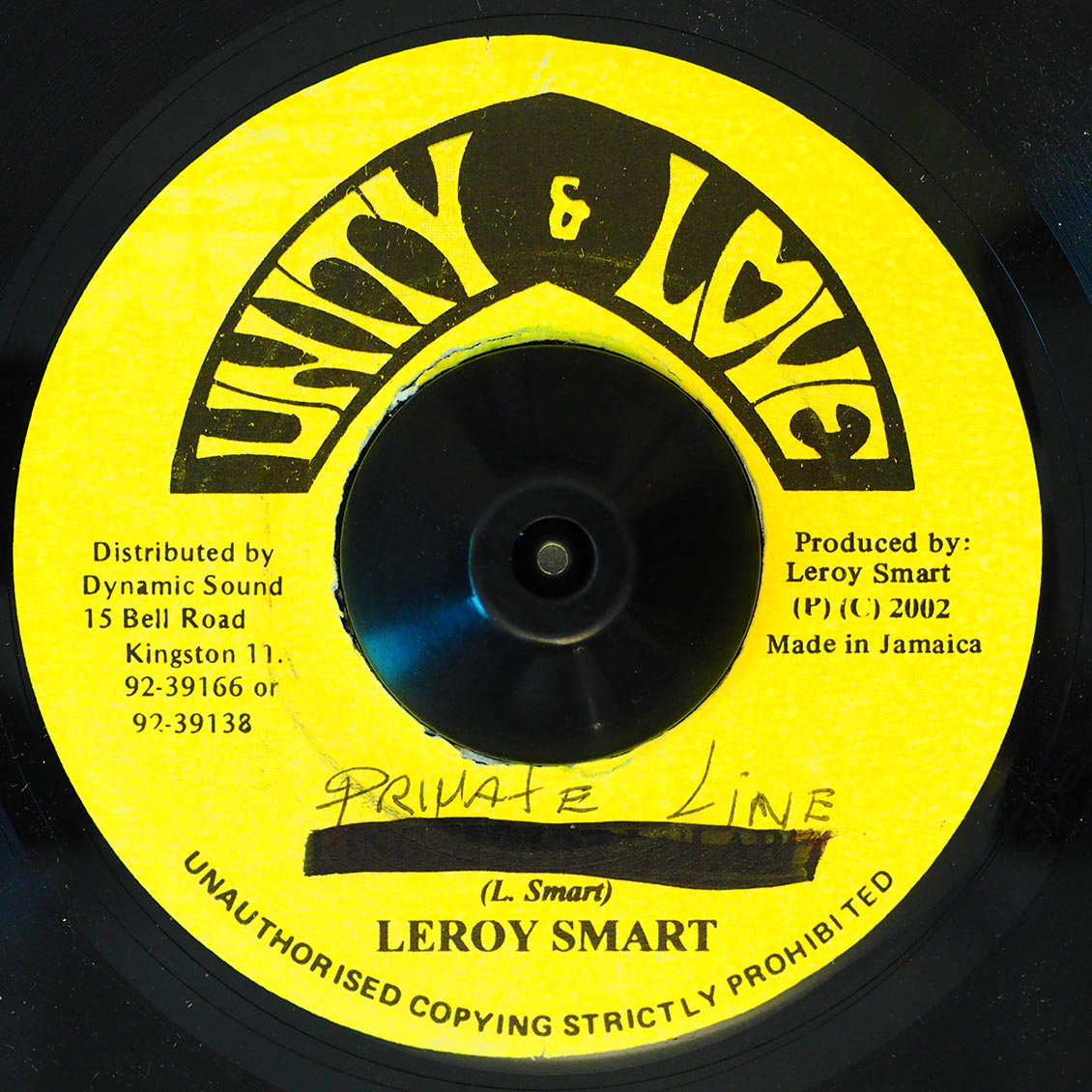 Leroy Smart - Private Line  /  Version (rhythm: "Answer AKA Never Let Go")