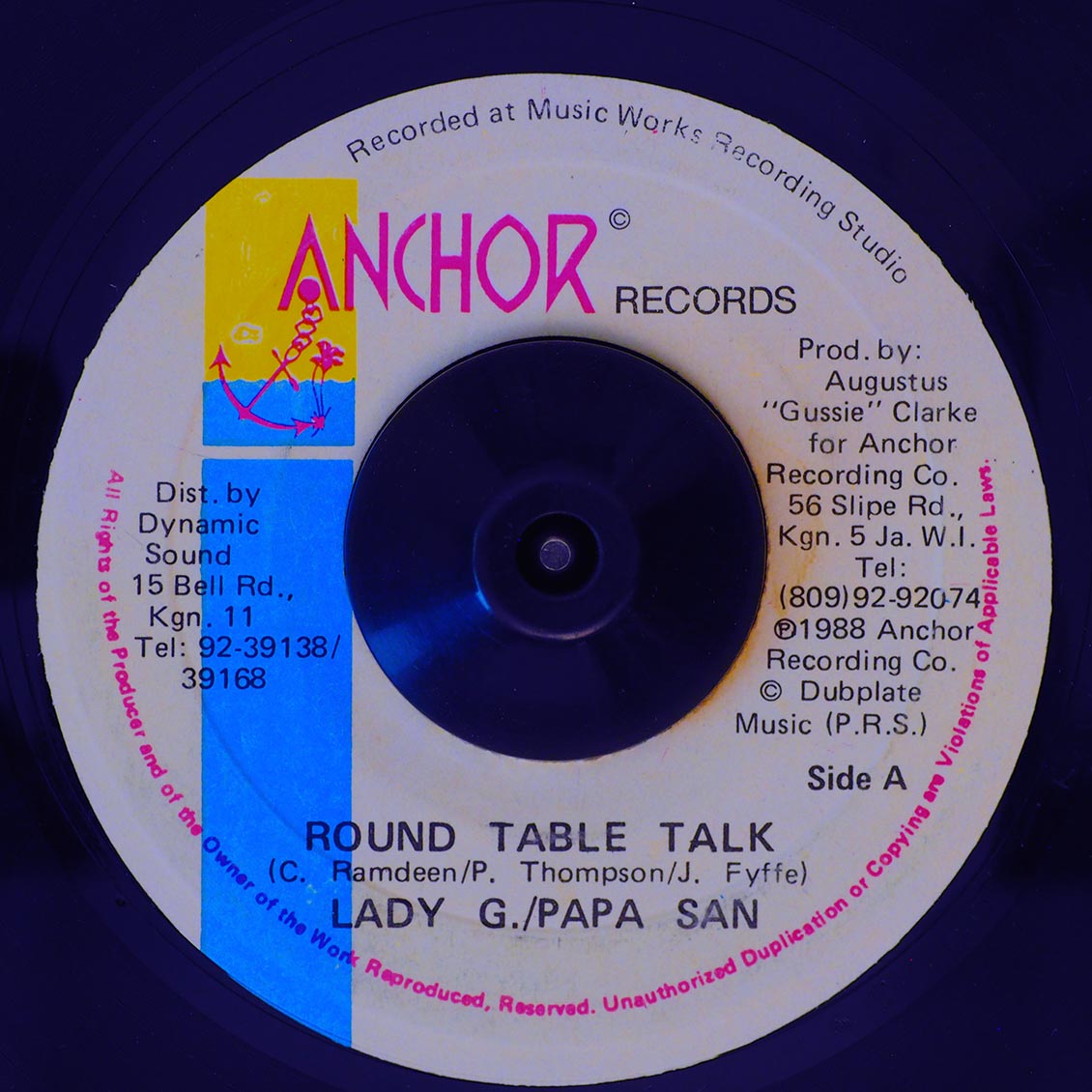 Lady G, Papa San - Round Table Talk  /  Version
