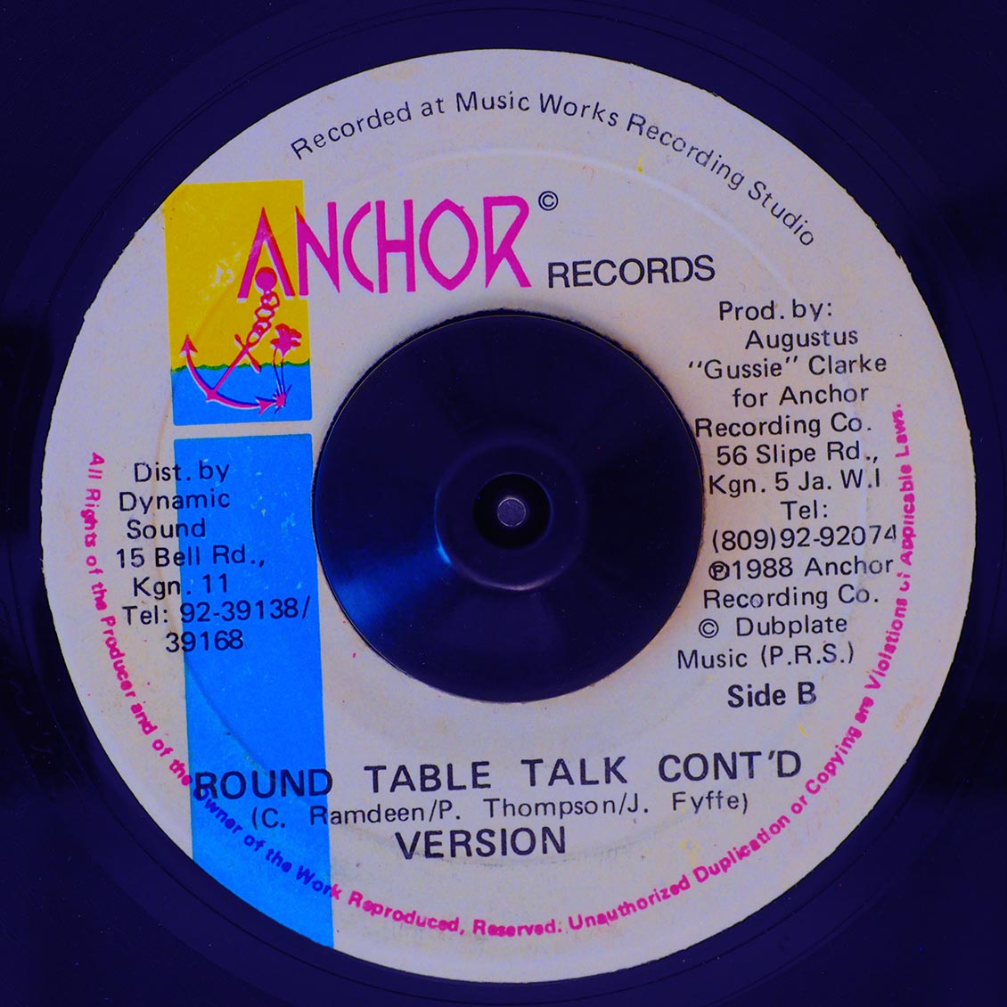 Lady G, Papa San - Round Table Talk  /  Version