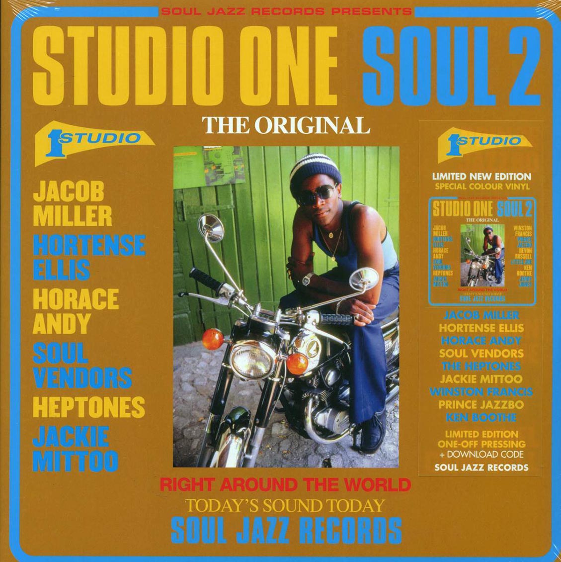 Jacob Miller, Jackie Mittoo, Soul Vendors, The Heptones, Etc. - Studio One Soul 2 (ltd. ed.) (2xLP) (yellow vinyl)