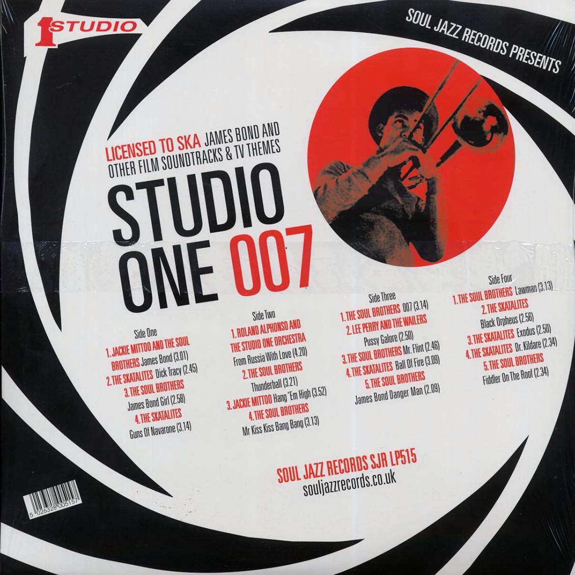 Lee Perry, The Skatalites, Jackie Mittoo, Roland Alphonso, Etc. - Studio One 007: Licensed To Ska (2xLP)