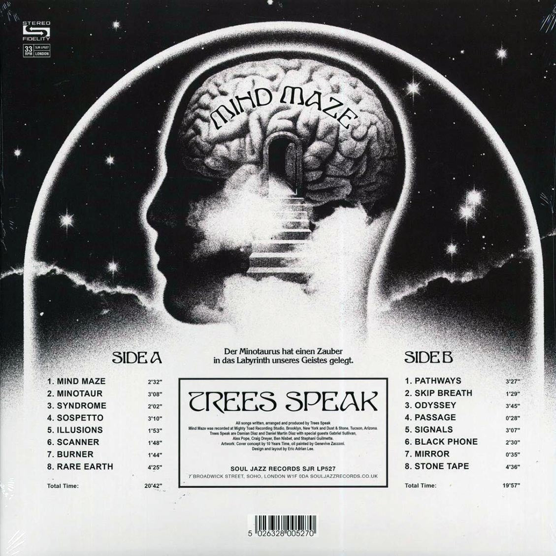Trees Speak - Mind Maze (ltd. ed.) (incl. a bonus 45rpm vinyl)