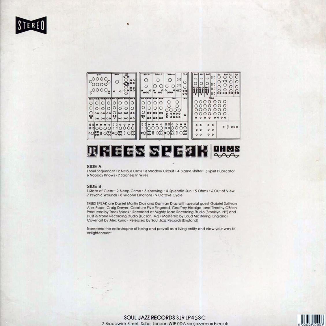Trees Speak - OHMS (ltd. ed.) (white vinyl)