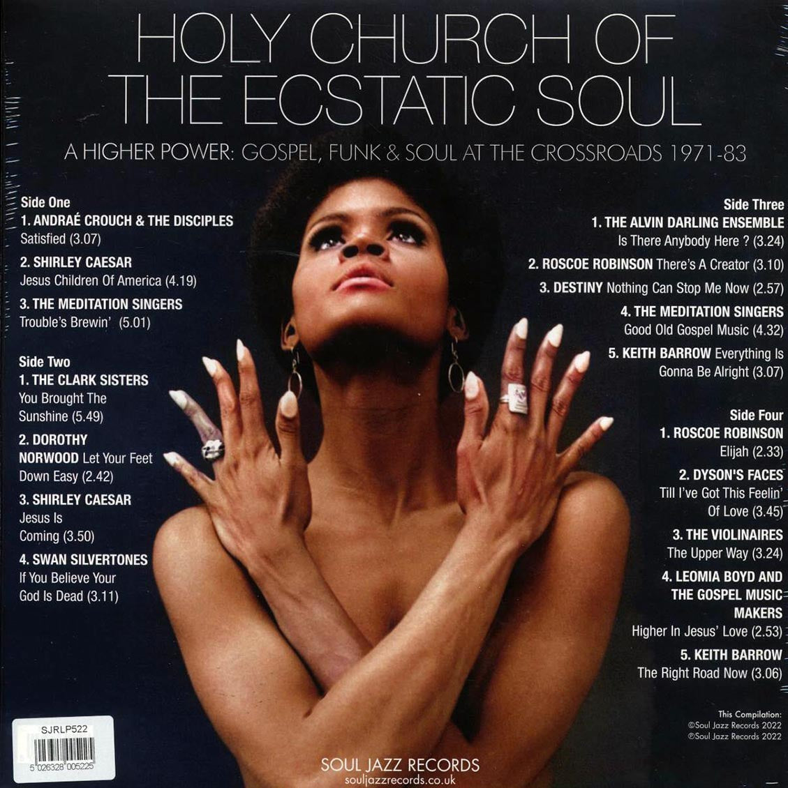 Dorothy Norwood, The Clark Sisters, Roscoe Robinson, Etc. - Holy Church Of The Ecstatic Soul (A Higher Power: Gospel, Funk & Soul At The Crossroads 1971-83) (2xLP)