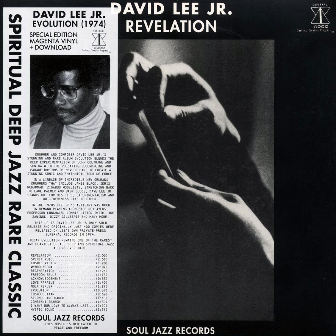 David Lee Jr. - Revelation (ltd. ed.) (magenta vinyl)