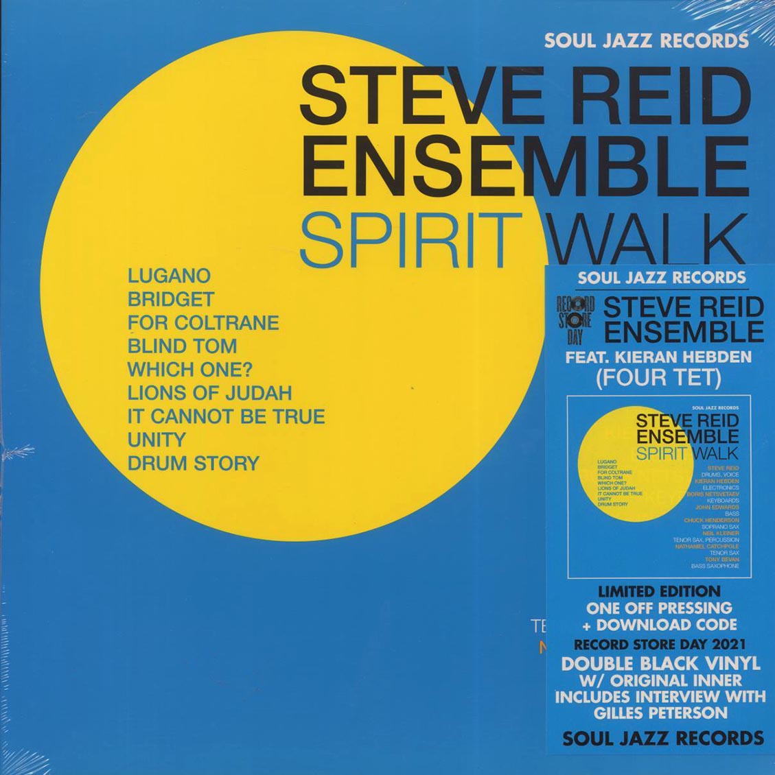 Steve Reid Ensemble - Spirit Walk (RSD 2021) (2xLP)