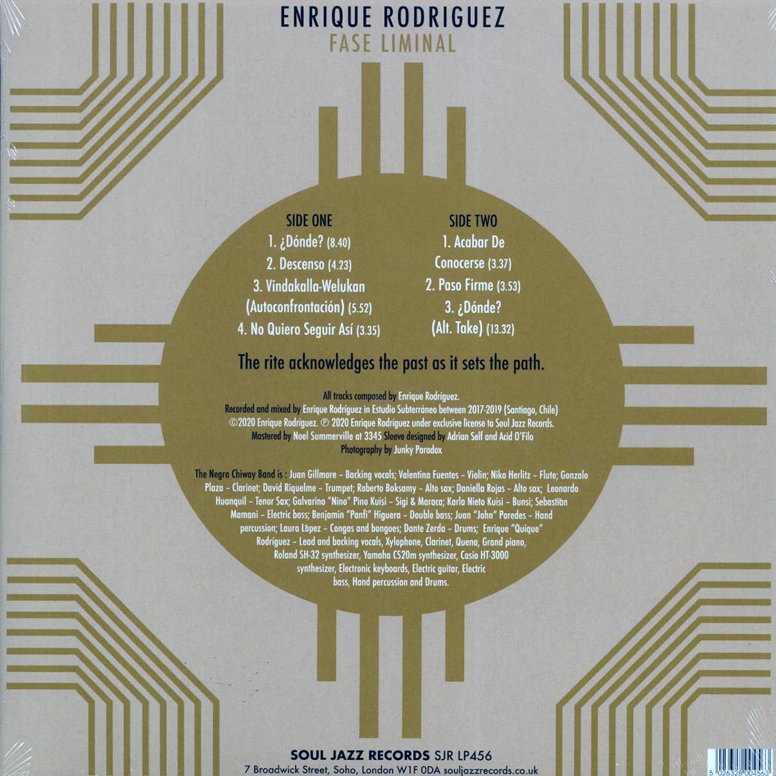 Enrique Rodriguez & The Negra Chiway Band - Fase Liminal