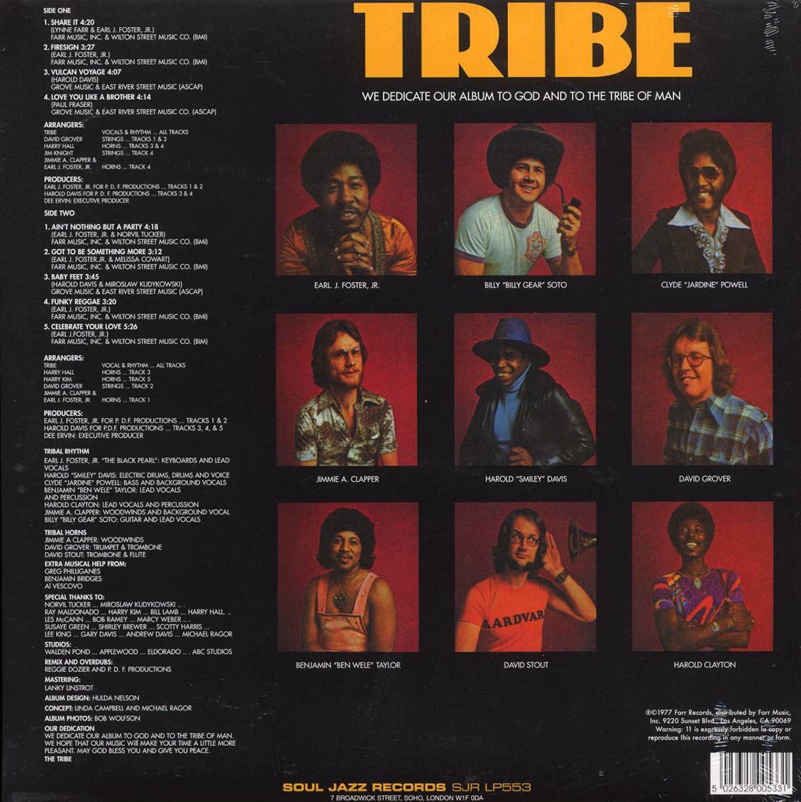 Tribe - Dedication (RSD 2024)