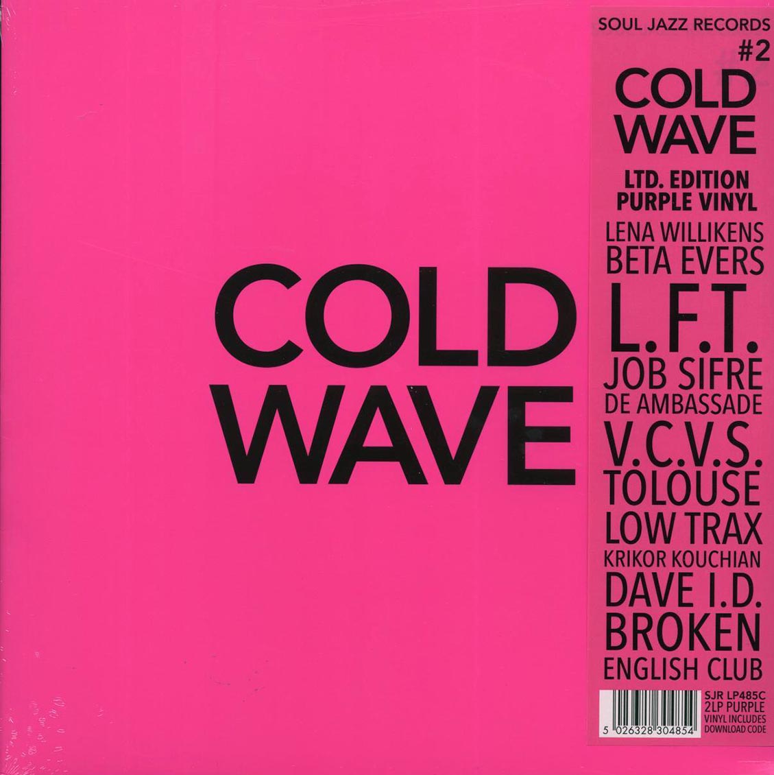 Various - Cold Wave #2 (ltd. ed.) (2xLP) (purple vinyl)