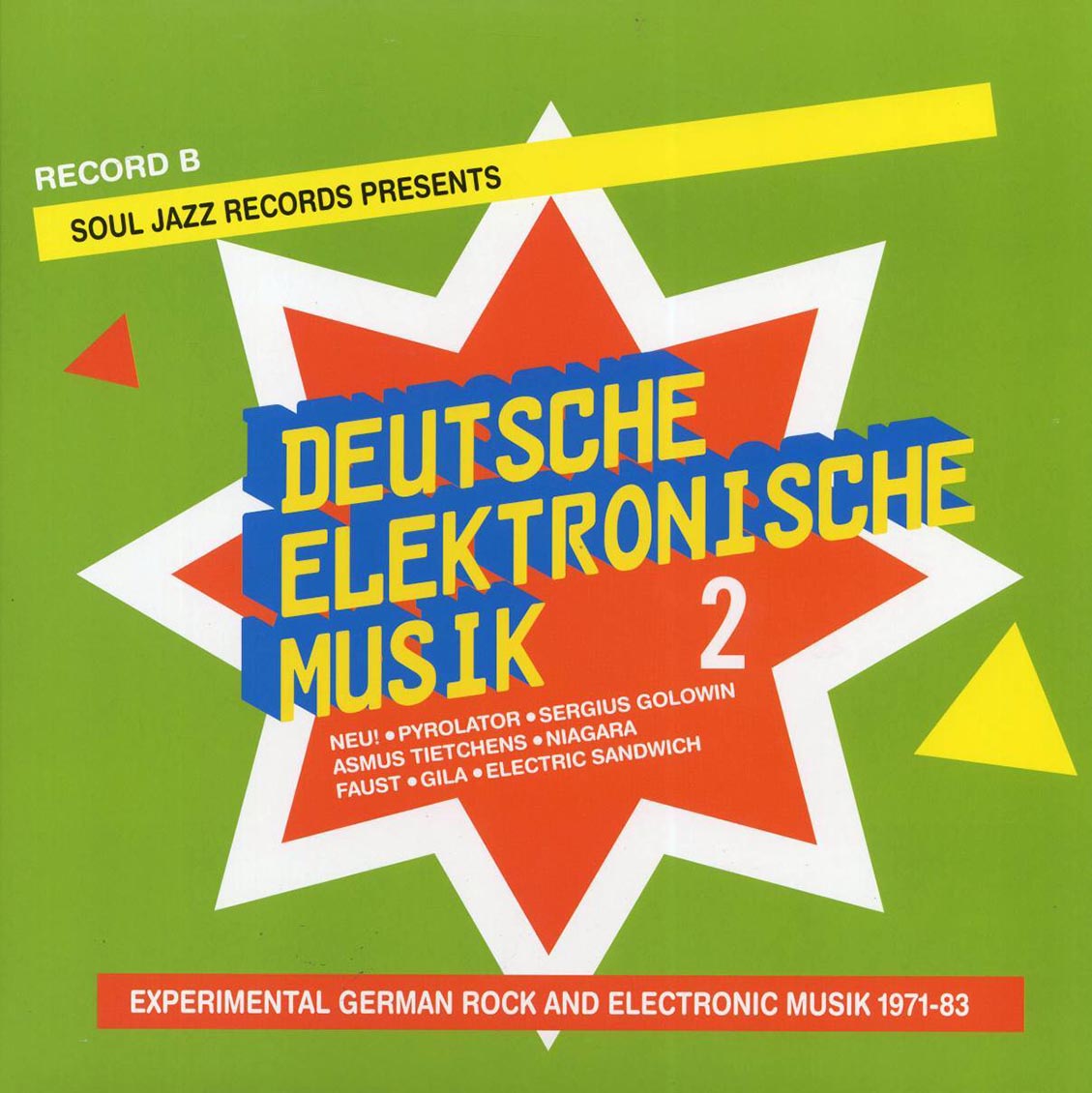 Various - Deutsche Elektronische Musik 2 Record B: Experimental German Rock And Electronic Musik 1971-83 (2xLP)