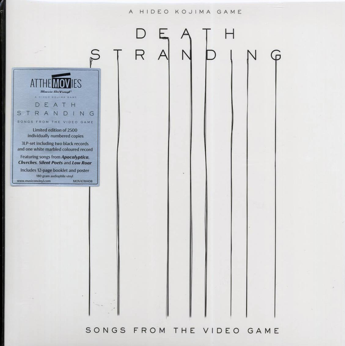 Chvrches, Low Roar, Apocalyptica, Silent Poets - Death Stranding: Songs From The Video Game (ltd. ed.) (3xLP) (black/white marbled vinyl)