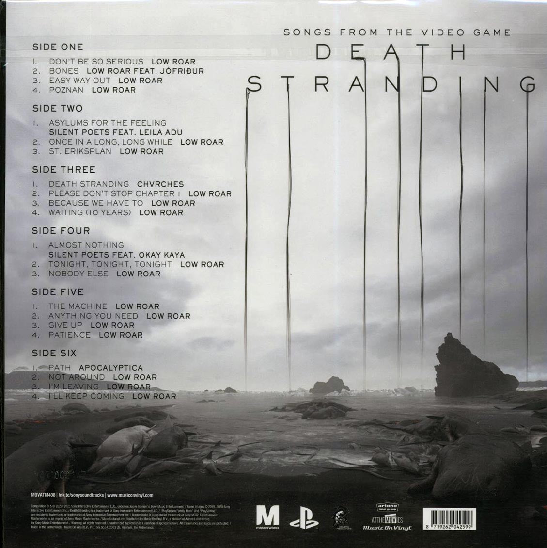 Chvrches, Low Roar, Apocalyptica, Silent Poets - Death Stranding: Songs From The Video Game (ltd. ed.) (3xLP) (black/white marbled vinyl)