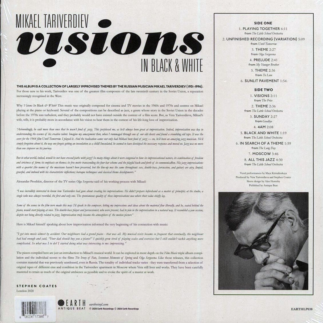 Mikael Tariverdiev - Visions In Black & White (ltd. ed.) (white vinyl) (remastered)