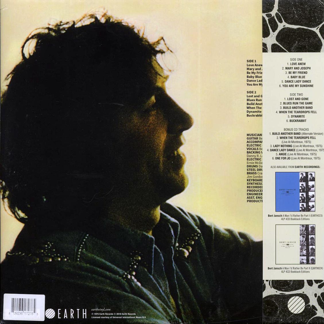 Bert Jansch - Santa Barbara Honeymoon (RSD 2018) (ltd. ed.) (purple vinyl)
