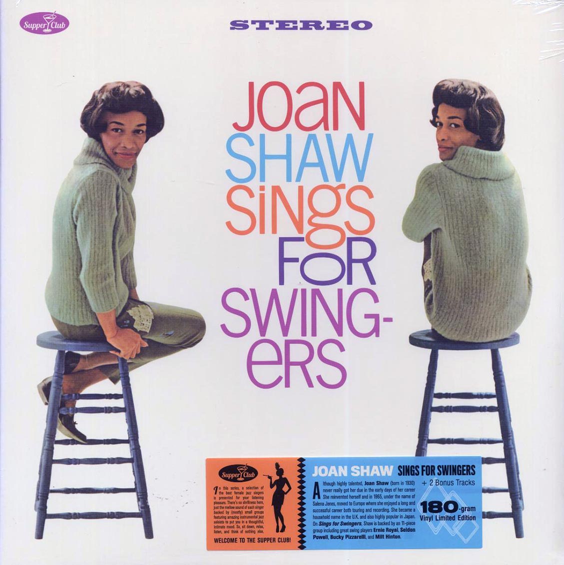 Joan Shaw - Sings For Swingers (+2 bonus tracks) (ltd. ed.) (180g)
