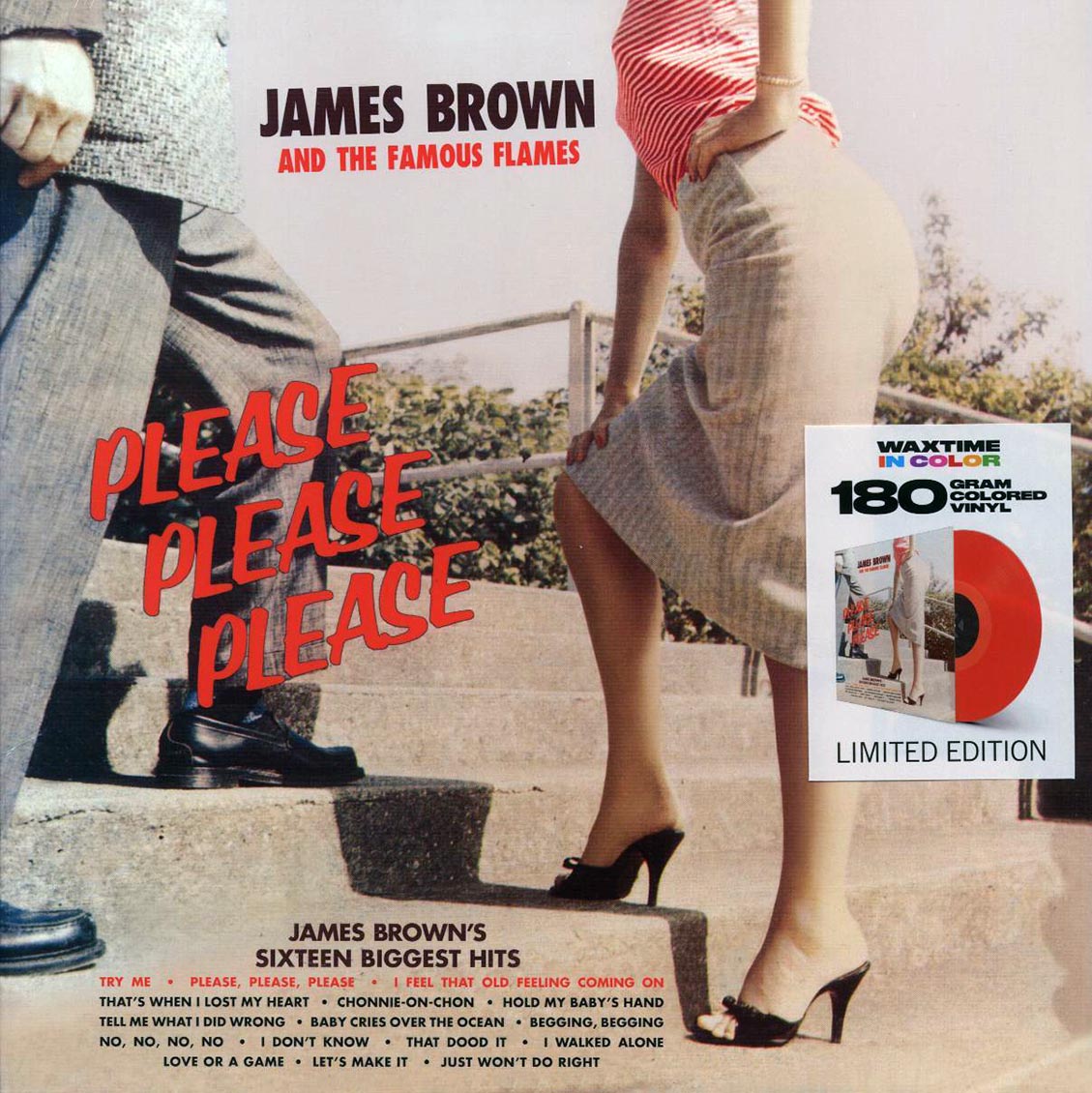 James Brown & The Famous Flames - Please, Please, Please (+bonus track) (ltd. ed.) (180g) (red vinyl)