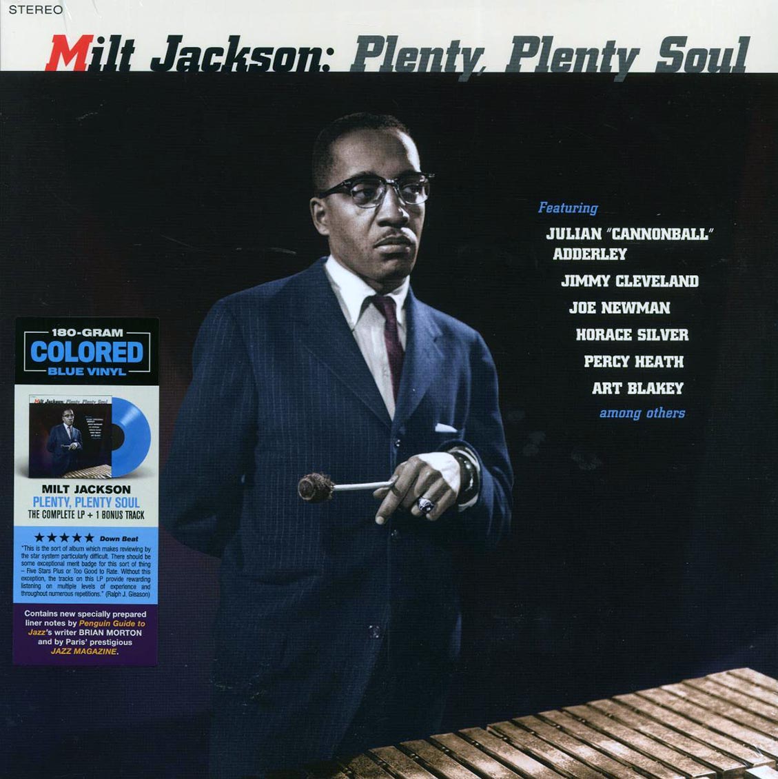 Milt Jackson - Plenty, Plenty Soul (+bonus track) (ltd. ed.) (180g) (blue vinyl)