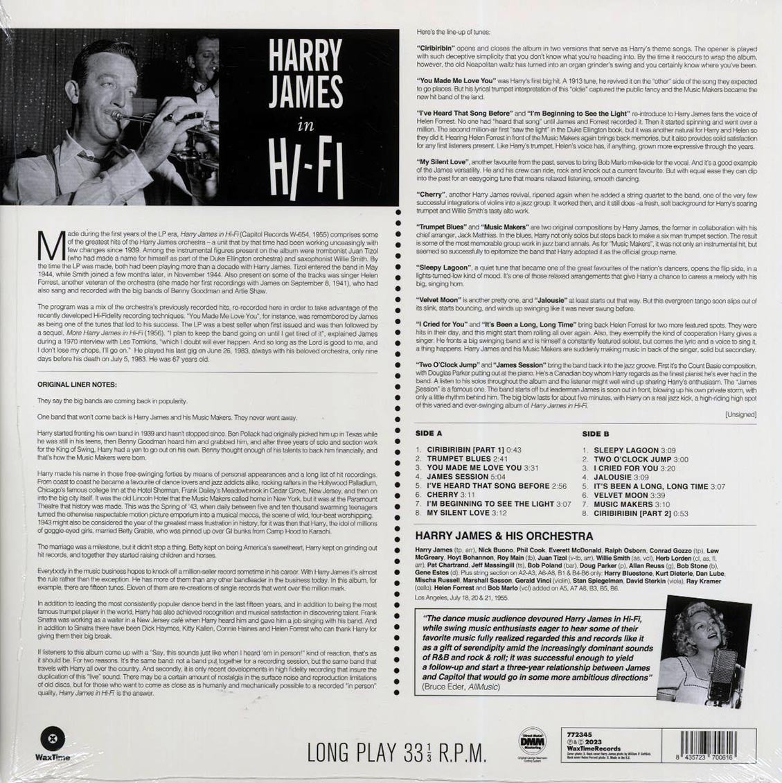 Harry James - Harry James in Hi-Fi (ltd. ed.) (180g) (remastered)