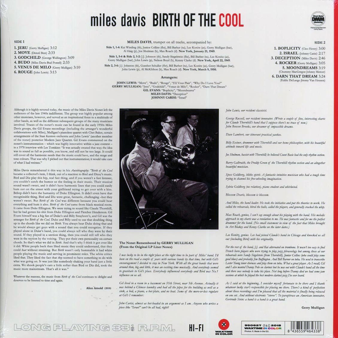 Miles Davis - Birth Of The Cool (ltd. ed.) (180g) (red vinyl)